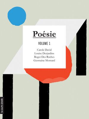 cover image of Poésie, volume 1